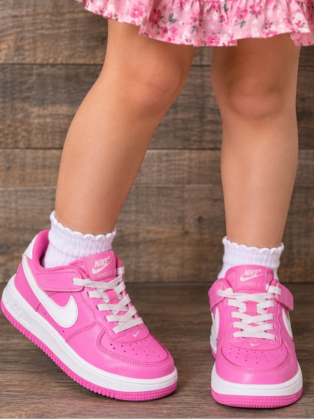 Nike Air Force 1 low easyOn pink low top shoes size 13C
